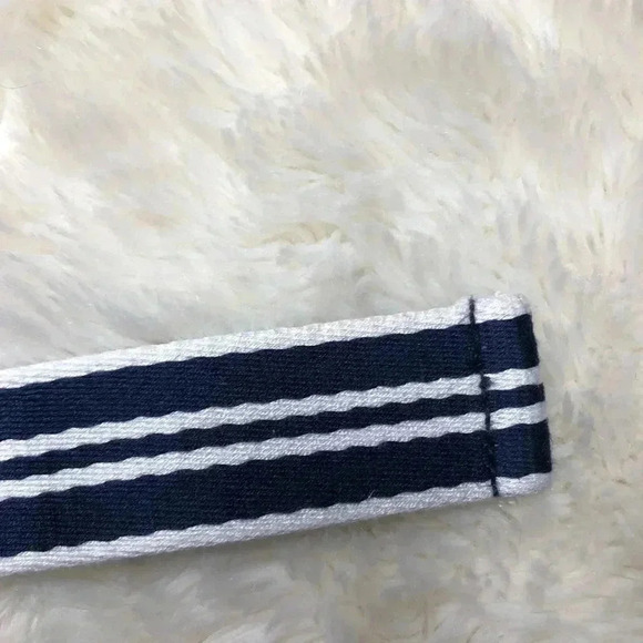 Polo By Ralph Lauren Cloth Belt  Blue/White 1-2 Yr - Picture 9 of 10